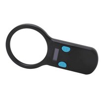 애완 동물 마이크로 칩 스캐너 돋보기 스토어 128 태그 134.2Khz 무선 식별 고양이를위한 RFID 리더, 한개옵션0