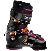 Dalbello 스키신발 Panterra 105 W ID GW Ski Boots Womens 2023, Black/Bordeaux, 27.5