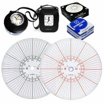 키밍 / 순찰시계용 순찰기계용지 순찰카드 리필 4종모음, 역방향 일반용지