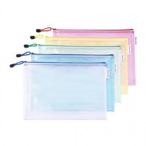 제이릴 PVC 사무용 포켓 파우치(B5 사이즈), 상세페이지 참조, 상세페이지 참조