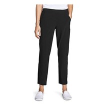 Eddie Bauer 여성용 발목 바지 블랙 X라지