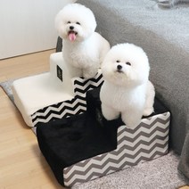 초코펫하우스 강아지계단 북유럽 물결 2단 스텝, 5. 북유럽 소나무 2단 스텝, 그레이