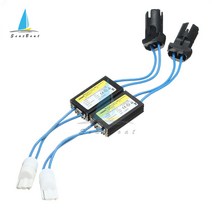 12V LED 부하 저항 경고 디코더 T10 Canbus 케이블 501 전구 OCB 오류 제거기