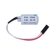 교체 배터리 6ES7971-1AA00-0AA0 SAFT LS14250 1/2AA 3.6V Siemens S7-300 PLC 리튬, 한개옵션0