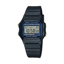 카시오 Casio 남성용 일루미네이터 쿼츠 시계 레진 스트랩 블랙 18 EAW-F-105W-1A