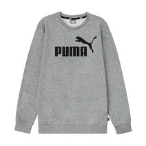 푸마 푸마 에센셜 빅로고 크루 맨투맨 남자 586680-03