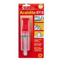 주사기 에폭시 수지 접착제 투명 속건성 5분컷 24ml, ll개별제품ll, 1개