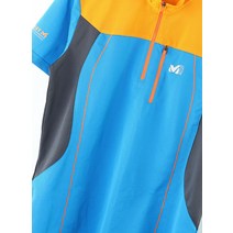 (M)밀레 반팔 카라 티셔츠 폴리혼방 배색35