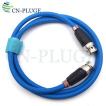 BNC 플러그-BNC 플러그 SDI 피그 테일. 카메라 RF 동축 케이블 Canare LV-61S 75ohm 비디오 신호 전송 라인, 03 blue_16 15m