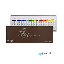 아트시크릿 수채화물감, 7.5ml, 18색