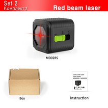 레벨기 레이저 거리 측정기 각인기 수평기 마킹기 자동 삼각대 미니 특별 제공 플래시, md02rs