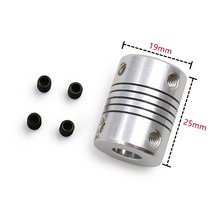 후렉시블조인트 샤프트 커플 링 DL mm .mm 알루미늄 플렉시블 조 커플러 D 프린터 부품의 CNC 스테퍼 모터 용, [05] mm x mm