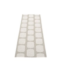 파펠리나 러그 여름 거실 사계절 먼지없는 카페트 러그 스텐 그레이 70 x 200 cm