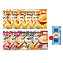 보노스프 10개(콘스프5 포르치니2 체다치즈1 크림스프1 어니언1) +비데티슈(10매입) 1개증정, 1세트