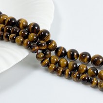 [DB4-017] 팔찌만들기 3A 호안석 원석 염주 묵주 만들기 재료, 6mm(20알)