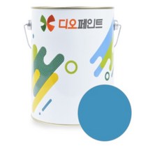 디오페인트 벽면/벽지/방문페인트(저광) 4L, 스테디26(스틸 블루)
