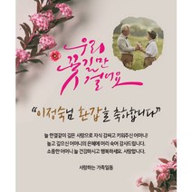 애드몬스터즈 환갑현수막