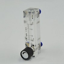 0.05-0.5L/min PMMA 패널형 가스 플로트 유량계 에어 로타미터 제어 밸브 포함, 04 0.25-2.5L min