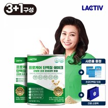 락티브 프로케어 단백질 쉐이크 산양유 초유 분리대두 1216g, 단품