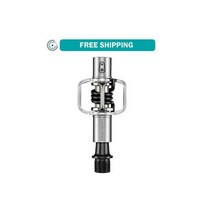 Crank Brothers 크랭크브라더스 에그 비터 1 페달: 블랙 스프링이 포함된 실버 행 태그 패키징