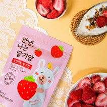 안녕 나는 딸기얌 10봉 동결건조 국내산 과일칩 말린 딸기칩 사과칩 과자 건 과일건조칩 어린이 유아 간식, 안녕 나는 사과얌 10봉
