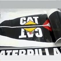CATERPILLAR 307D 312D 자동차 스티커 굴삭기 중장비 액세서리, 16 308D
