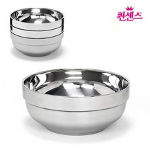 퀸센스 올비아 이중진공 스텐 냉면기 18cm, 8개