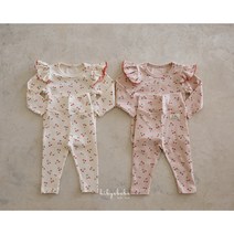 체리야실내복 봄 백일 돌 6개월 촬영룩 북유럽아기옷 하이바이베베