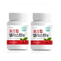 로즈힙 엘라스틴 정 콘드로이친 함유, 2통, 600mg