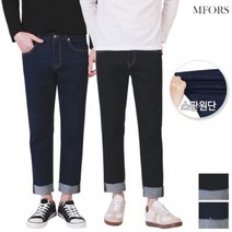 엠포르스 엠포르스 셀비지 스판 생지 데님 롤업 청바지 (P835GB)