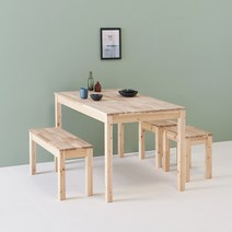 4인식탁 테네로테이블 1200x750x720 아카시아, 단품