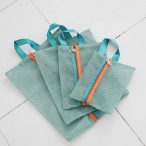 보니온 핸들메쉬 파우치 4종세트