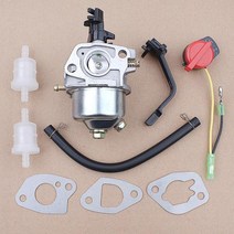 체인톱날혼다 GX120 5.5HP 168F 2KW - 3KW 발전기 엔진 연료 파이프 가스켓 모터 모어 용 기화기