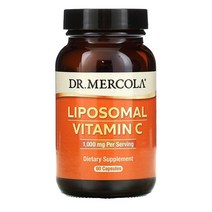 Dr. Mercola Liposomal Vitamin C 닥터머콜라 리포소말 비타민C 500mg 60캡슐, 1팩