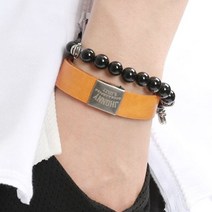 가방팝 쟈니웨스트 Snap B.Celet (Orange) 팔찌