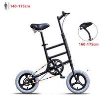 비싼 자전거 x-프론트 로드 바이크 12 인치 휠 레트로 경량 소년 소녀 레이디 bmx bicicleta, b 블랙