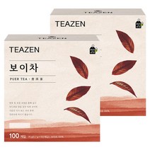 티젠 얼그레이 100티백 2개, 보이차_2개
