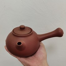 티팟 다관 다기 여행용 1인/2인/3인/4인 보이차 이효리 차도구 다도세트 차주전자 일본식, 붉은 도기 주전자 500ml