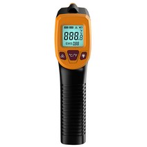 디지털 온도계 요리 고기 스마트 산업용 비접촉 적외선 온도계-50 600 / -58 1112 GM320S IR 고온 건 LCD 레이저 포인터-50 -5, [01] 주황색, 주황색