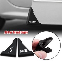 문콕방지가드 자동차 도어 범퍼가드 스티커 렉서스 FSport CT200h 용 실리콘 코너 커버 충돌 방지 프로텍터 스타일링 NX300H ES GS LC RC GC rx용 2 개, For Mercedes-Benz