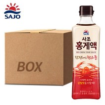 사조 홍게액 500ml, 12개