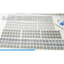 그린 오일 네트 BGA 스텐실 솔더 마스크 잉크 도구 키트 아이폰 호환 NAND 플래시 CPU 와이파이 A8 IC 칩 리볼링 로직 252 개/세트, [03] 3 Sets, [02] For A10