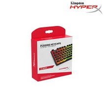하이퍼엑스 HyperX 이중사출 ABS 한영 푸딩 키캡 (블랙)