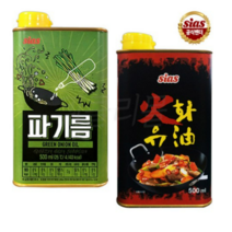 [퀴클리몰] 시아스 파기름 500ml + 화유 불맛기름 500ml, 2세트