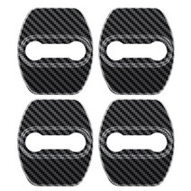 커버자동차 용품 도어 잠금 보호 커버 Kia Soul Sorento Prime Carens Rondo Sportage(QL) optima 2016-201, 04 carbon fiber