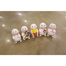 [DIY키트]뚱땡이 석고방향제 만들기 세트/5개만들기, 화이트머스크, 메리미