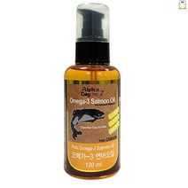 강아지 피부 영양제 오메가3 연어 오일 120ml 반려견 애견 애완견 건강 관리