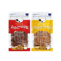 슈슈 간식타임 CCST 치킨말이스틱 오리말이스틱 80g 강아지 웰빙간식