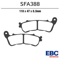 EBC 13- 포르자300 프론트 브레이크패드 SFA388