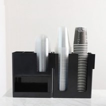 컵 디스펜서 테이크아웃 컵홀더 거치대 카페 정리 종이컵 omg 4구+2구 조립, 디스펜서2구(176424)